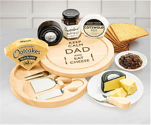Father's Day Cheese Board Selection Gift Set